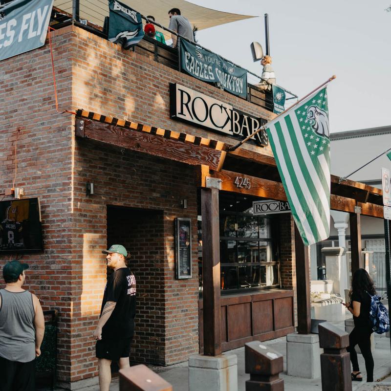 exterior of the rockbar